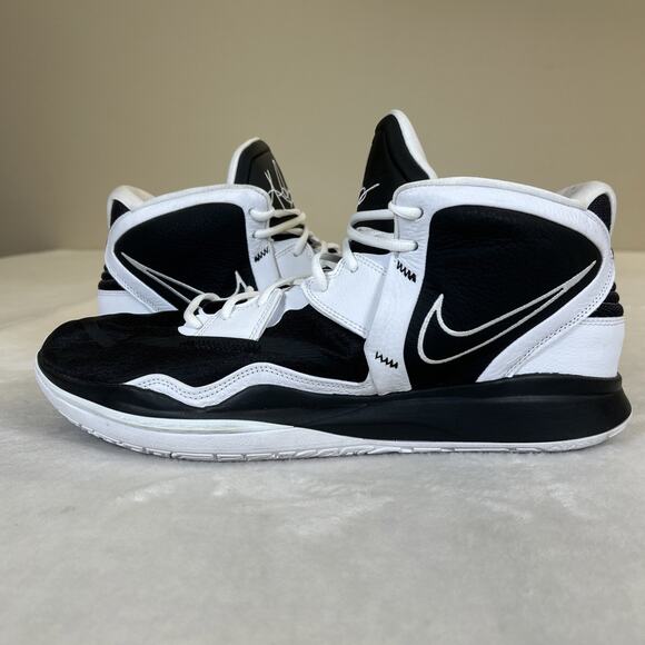 Nike Kyrie Infinity Men's Basketball Shoes Black/White Size 17 DO9616-002 Chrty - Picture 4 of 13